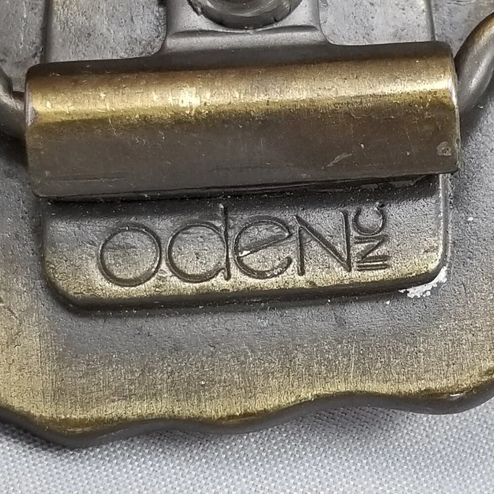 Belt Buckle Ray Name Letters‎ Engraved Etched Western Style USA Made By Oden Inc